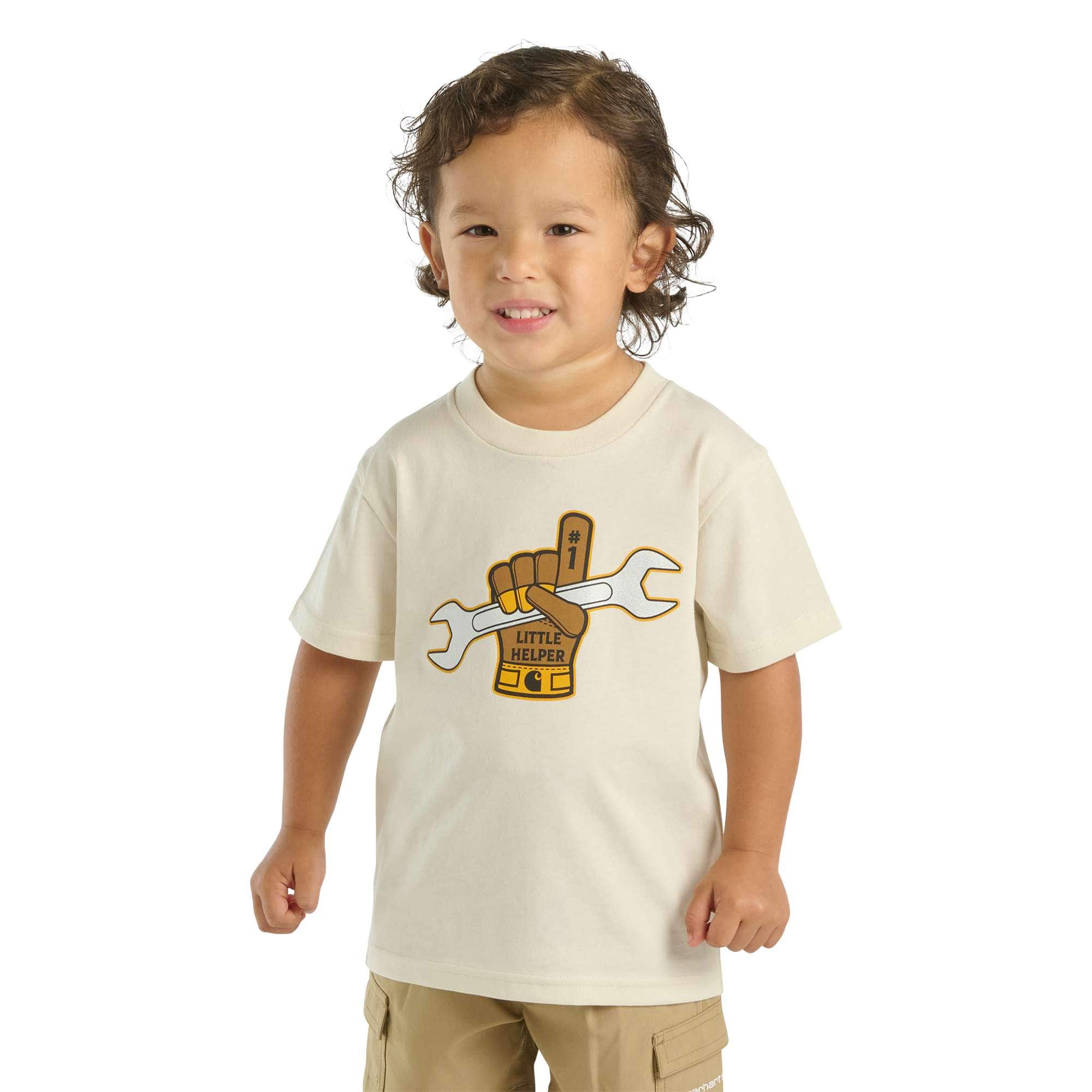 Kids' Short Sleeve Little Helper Glove T-Shirt (Toddler)