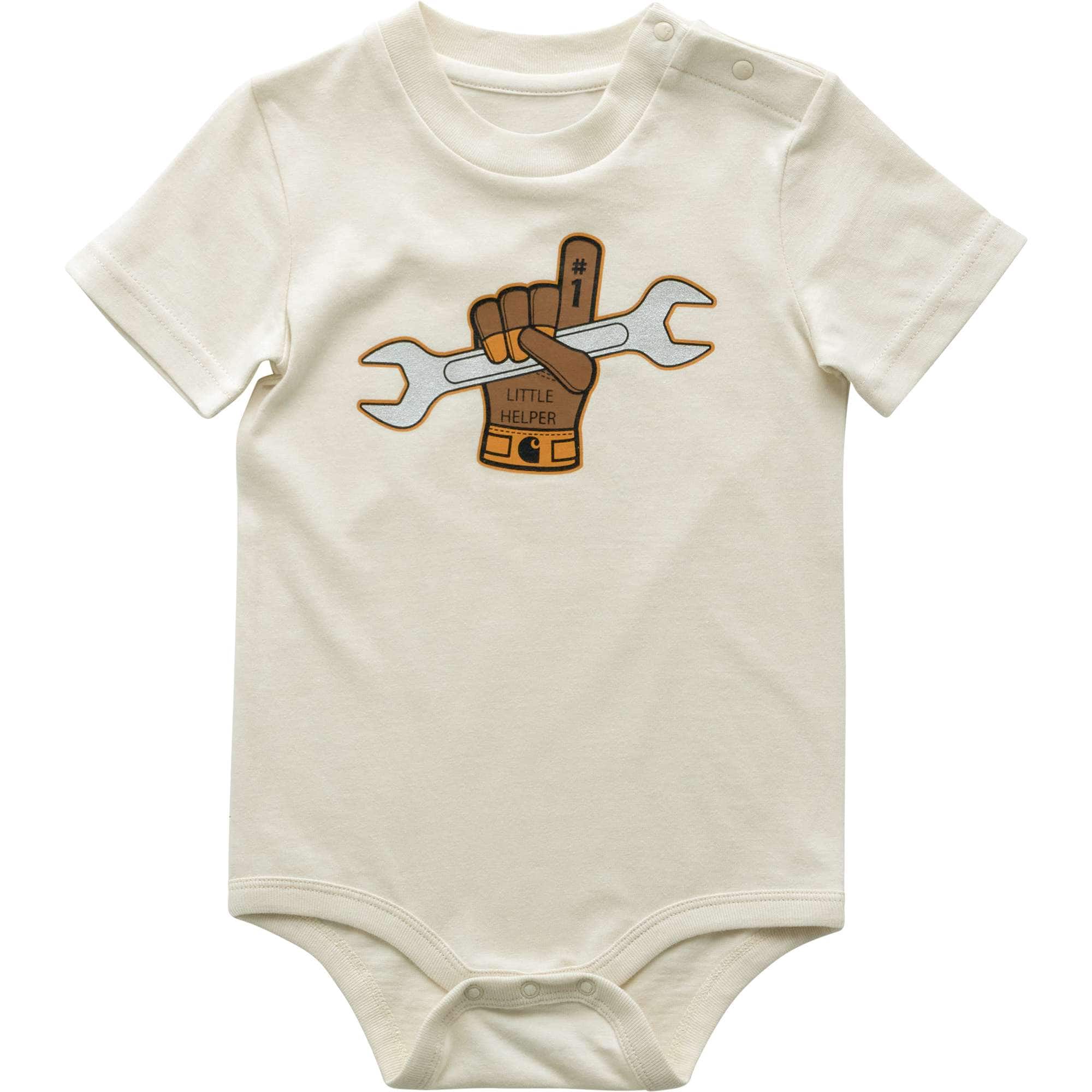 Additional thumbnail 1 of Kids' Short Sleeve Little Helper Glove Bodysuit (Infant)