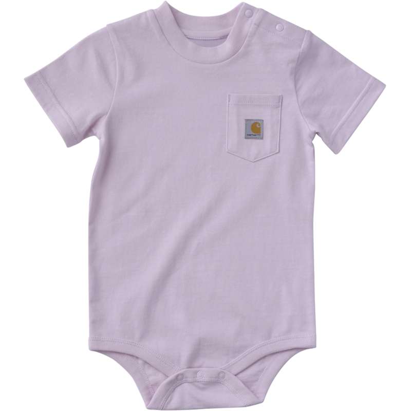 Carhartt  New Rose Kids' Short Sleeve Pocket Bodysuit (Baby)