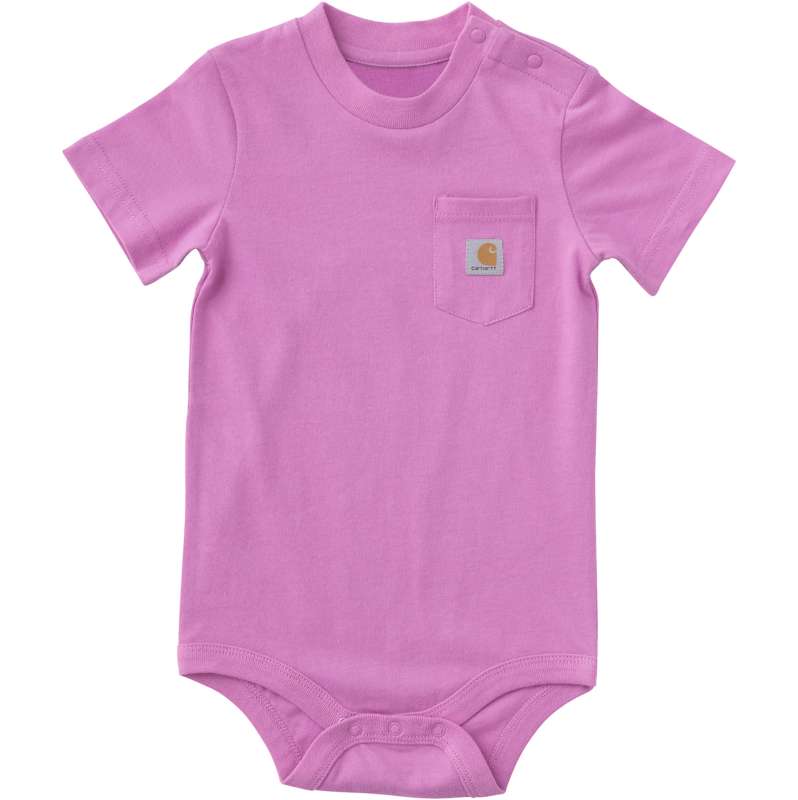 Carhartt  Thistle Kids' Short Sleeve Pocket Bodysuit (Baby)