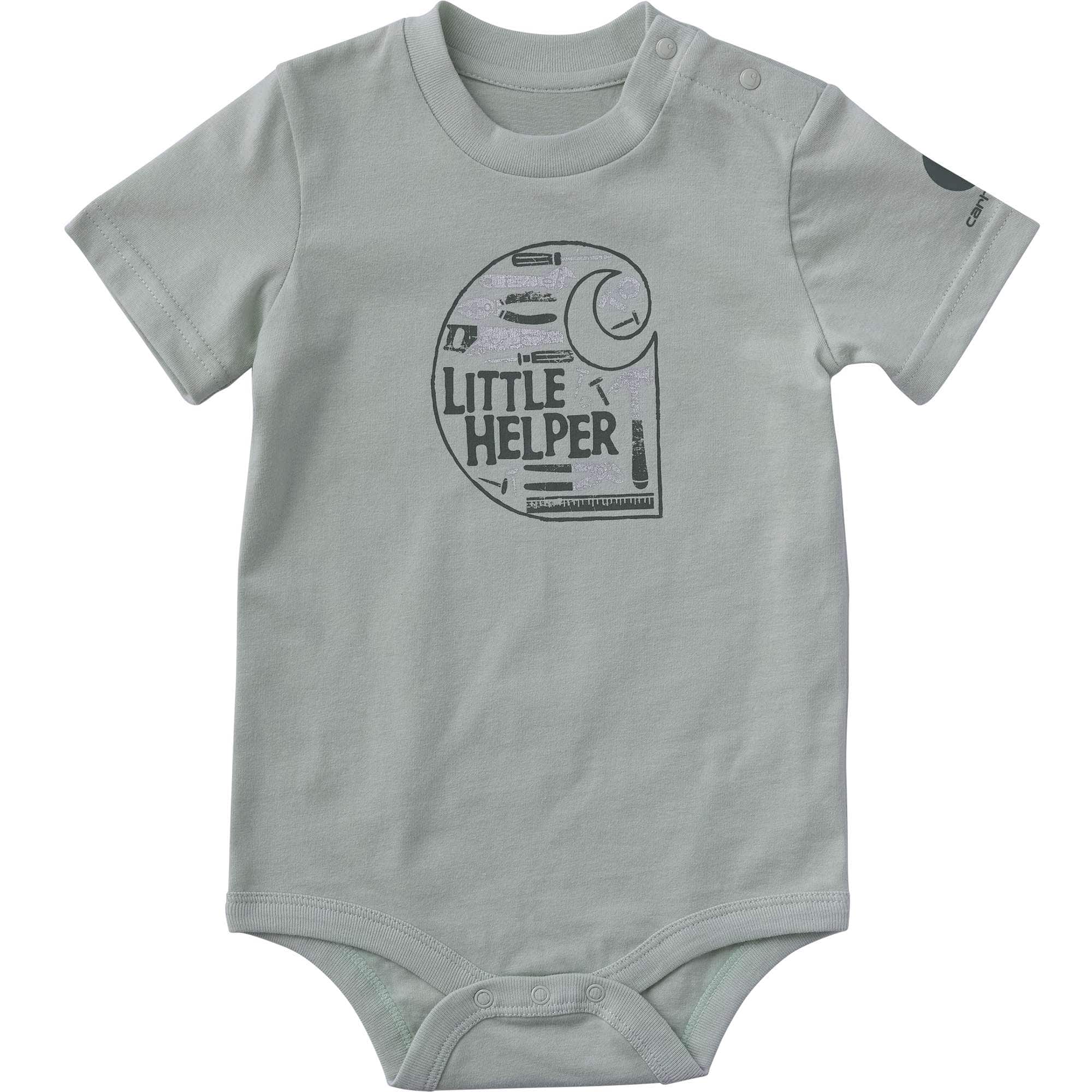 Carhartt Boys' Short Sleeve Little Helper Bodysuit (Baby)