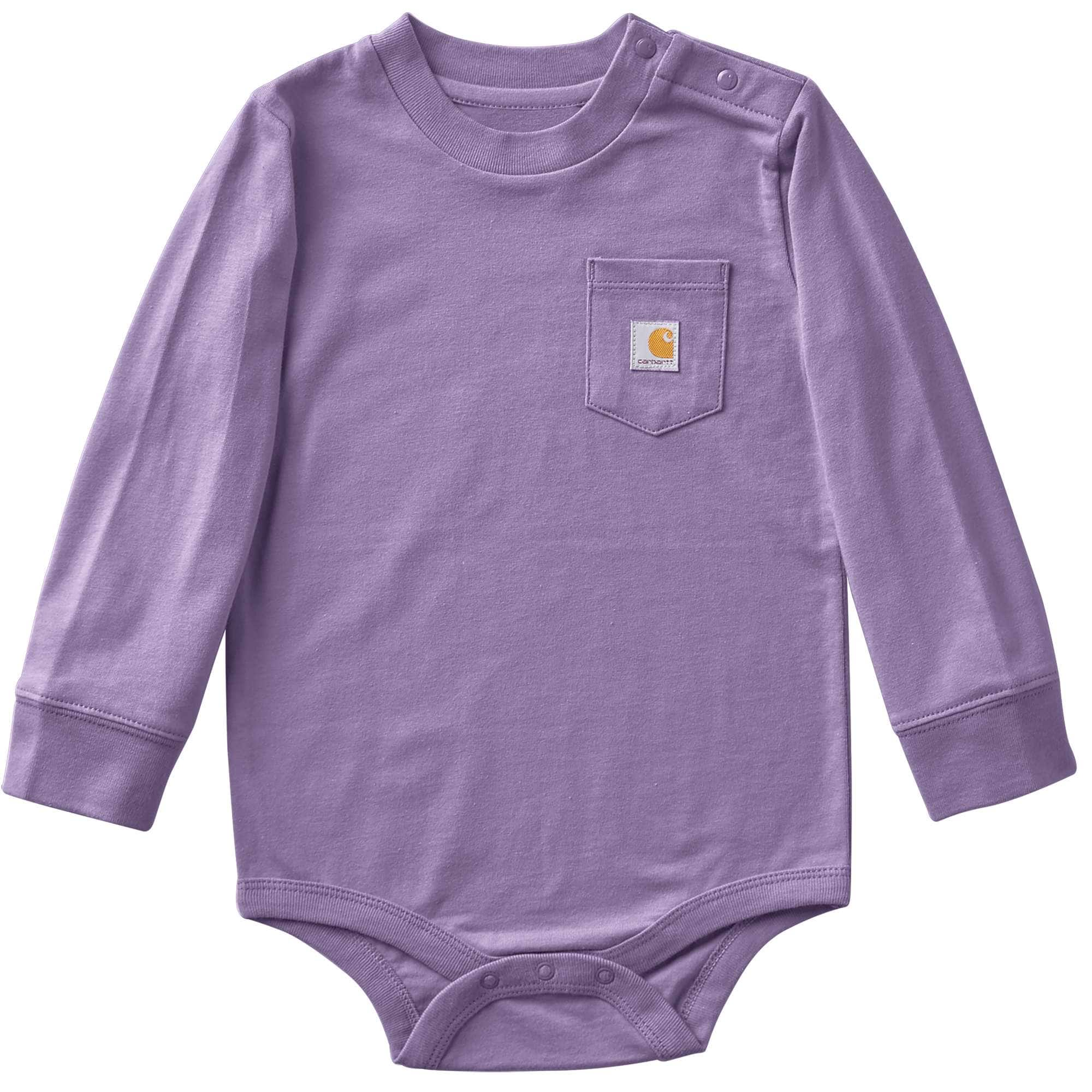 Additional thumbnail 1 of Kids' Long Sleeve Pocket Bodysuit (Baby)