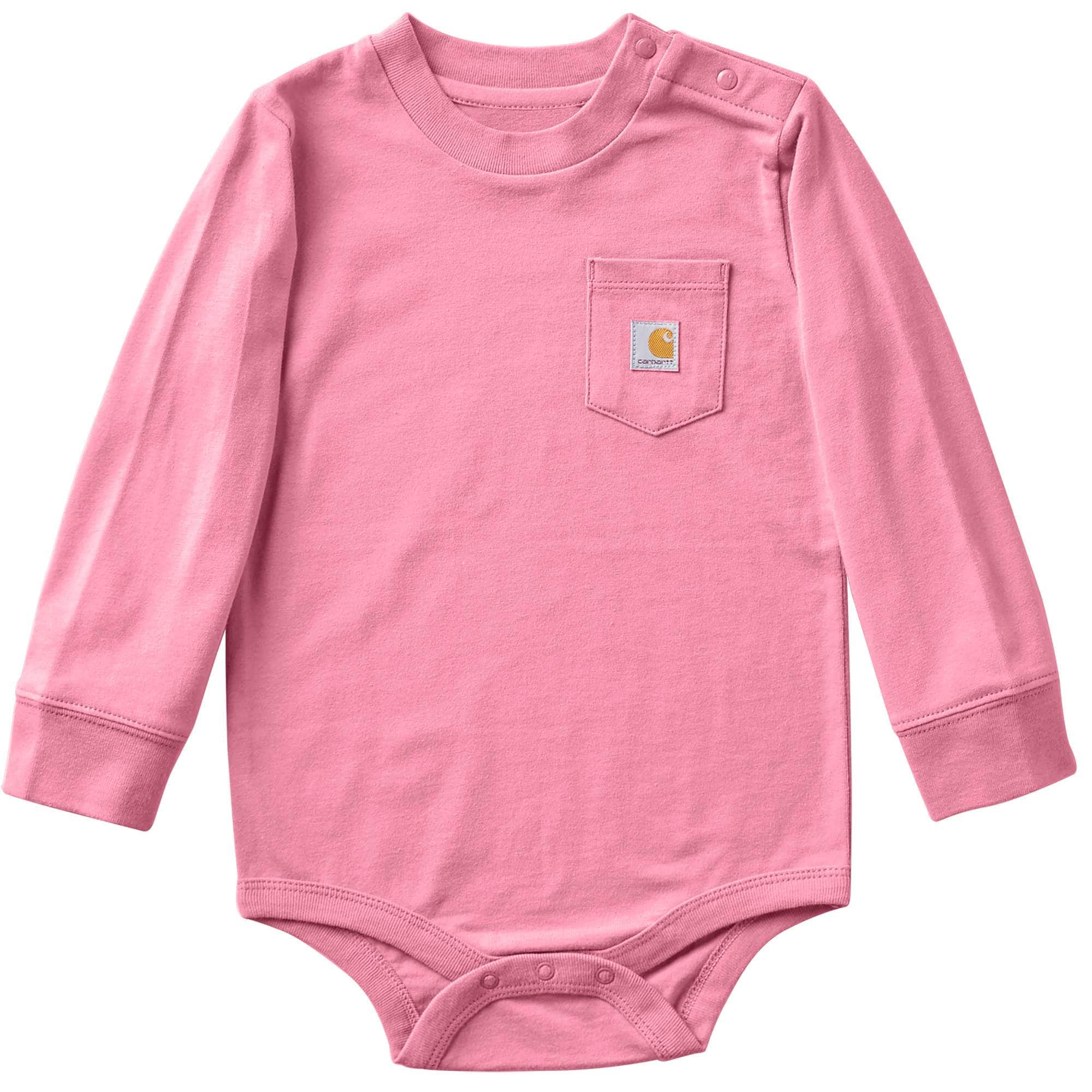 Carhartt Kids' Long Sleeve Pocket Bodysuit (Baby)