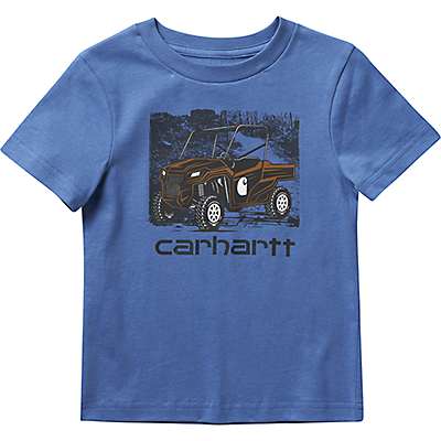 Carhartt Boys' Cobalt Boys' Short-Sleeve Trail Runner T-Shirt