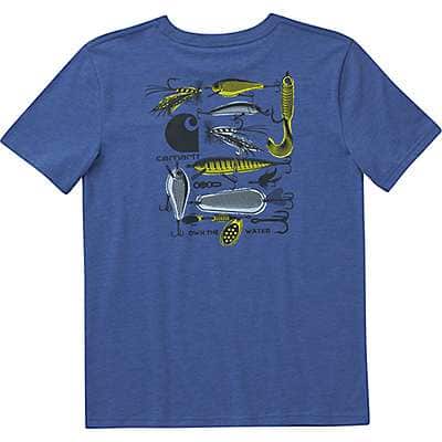 Carhartt Boys' Cobalt Boys' Short-Sleeve Wilderness T-Shirt