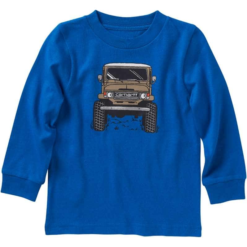 Carhartt  Imperial Blue Boys' Long-Sleeve Vehicle T-Shirt