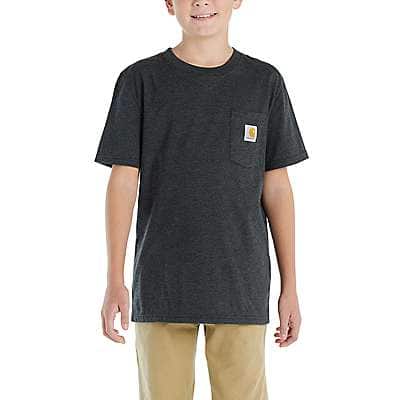 Carhartt Toddler boy,child boyyouth boy Black Kids' Short Sleeve Pocket T Shirt