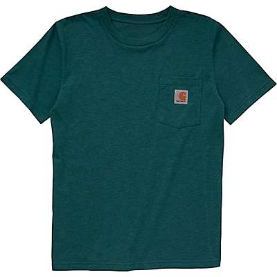 Carhartt Toddler boy,child boyyouth boy Shaded Spruce Kids' Short Sleeve Pocket T Shirt