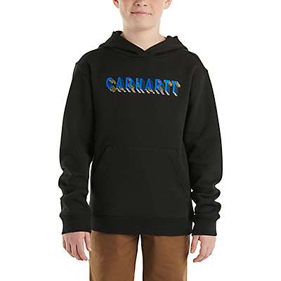 Carhartt Infant boy,toddler boy,child boy Black Boys' Long Sleeve Graphic Sweatshirt (Toddler/Child/Youth)