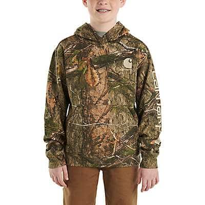 Carhartt Child boy,youth boy Mossy Oak Break-Up Country Boys' Long-Sleeve Camo Graphic Sweatshirt