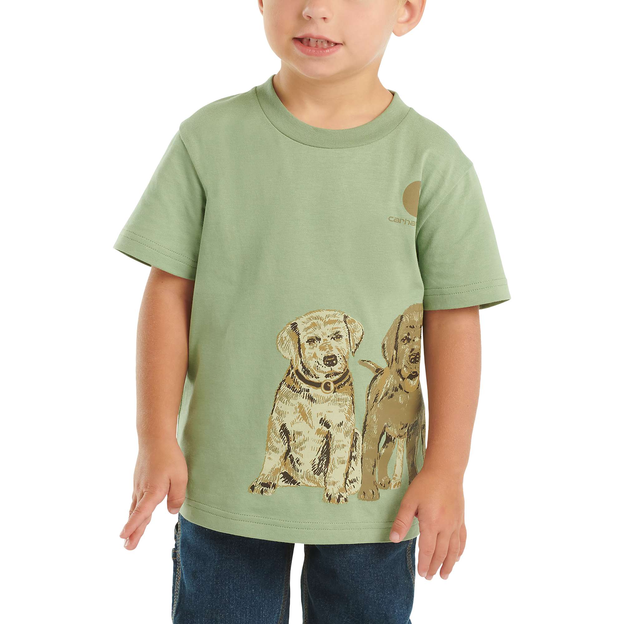 Boys' Short-Sleeve Puppy Wrap T-Shirt (Toddler/Child)