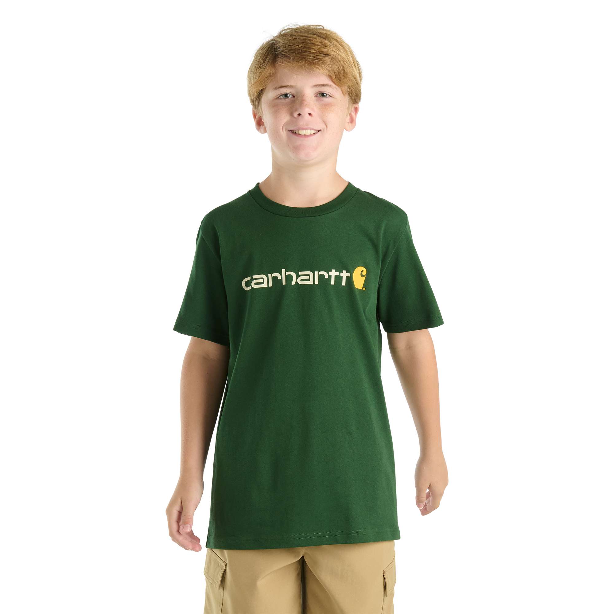 Additional thumbnail 1 of Boys' Short-Sleeve Logo T-Shirt (Child/Youth)