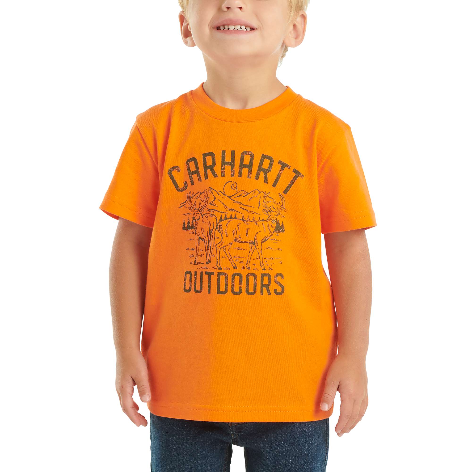 Carhartt Boys' Short-Sleeve Deer T-Shirt (Toddler/Child/Youth)