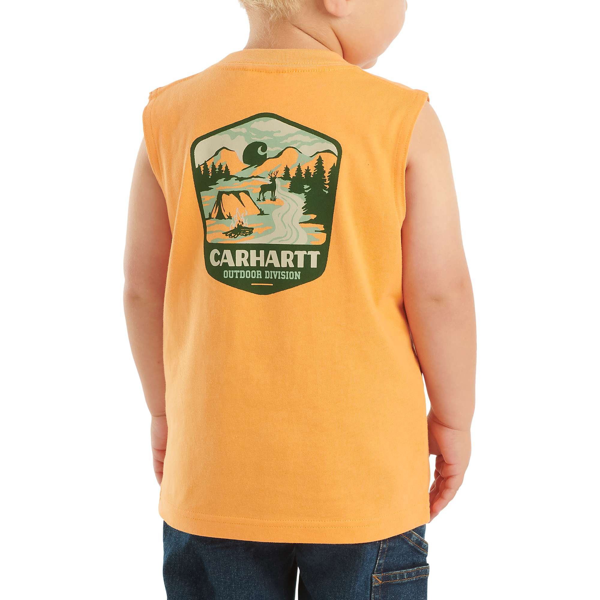 Carhartt Boys' Sleeveless Outdoor T-Shirt (Toddler/Child)