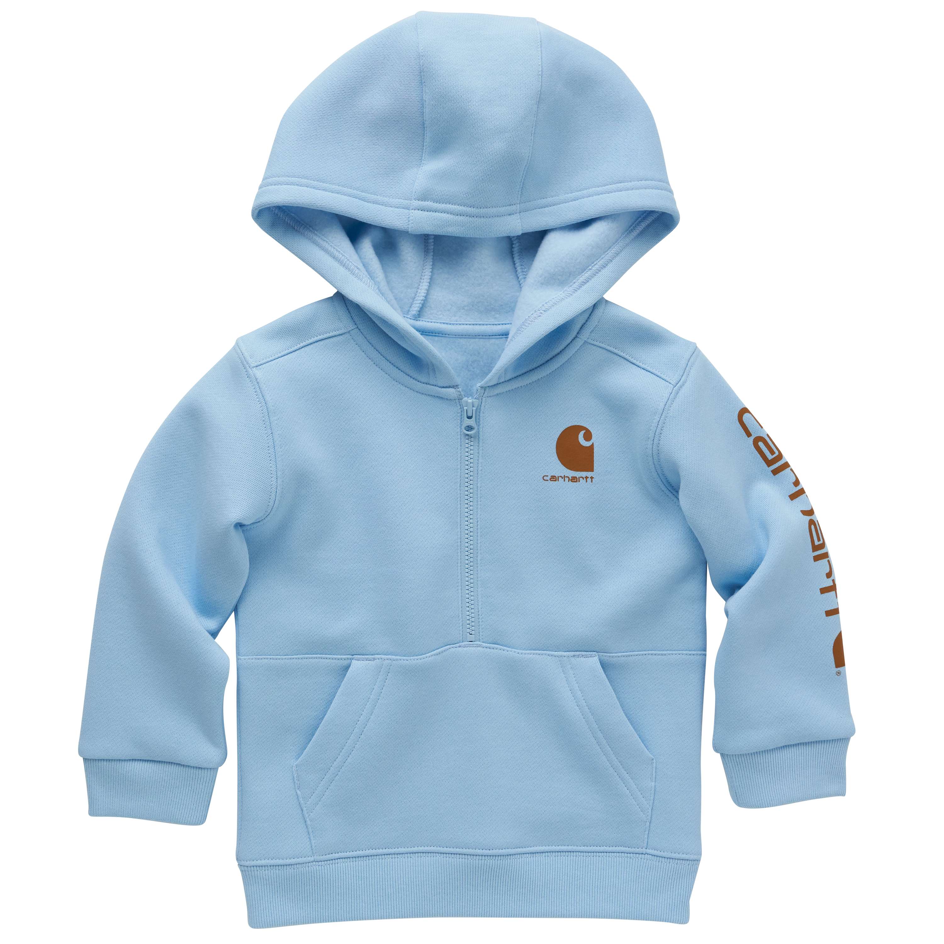 Additional thumbnail 1 of Boys' Long Sleeve Half-Zip Sweatshirt (Infant/Toddler)