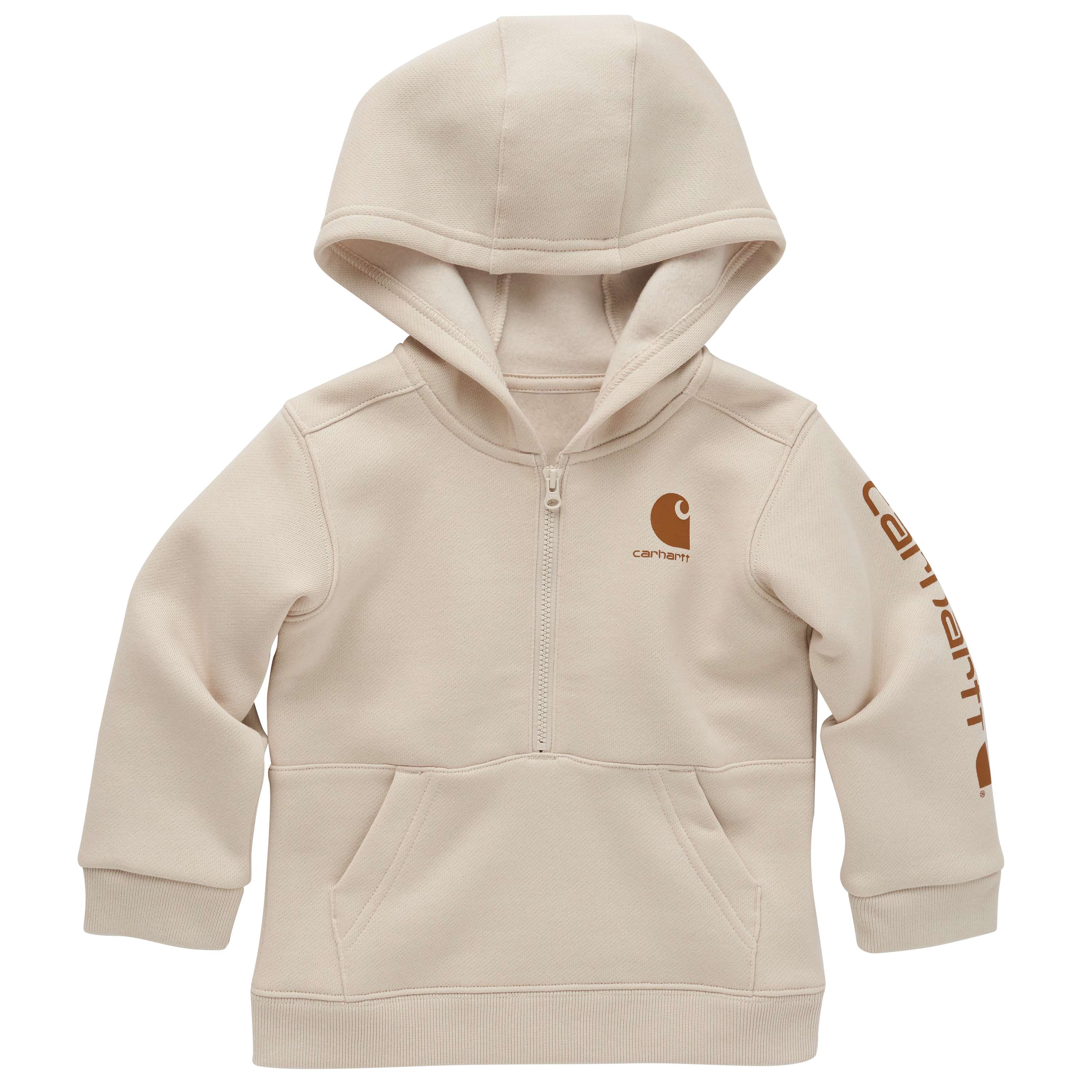 Carhartt Boys' Long Sleeve Half-Zip Sweatshirt (Infant/Toddler)