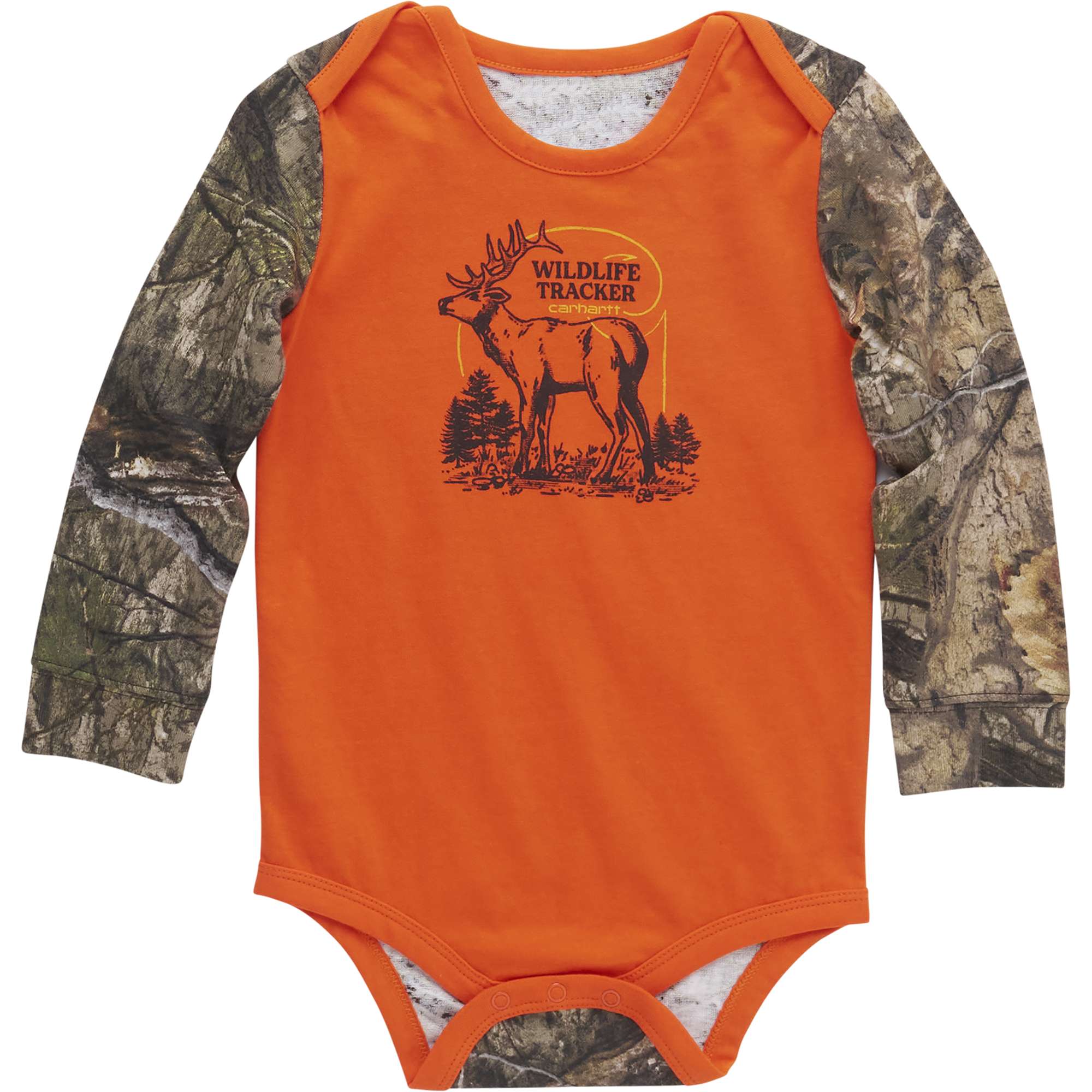 Carhartt Boys' Long-Sleeve Deer Bodysuit (Infant)