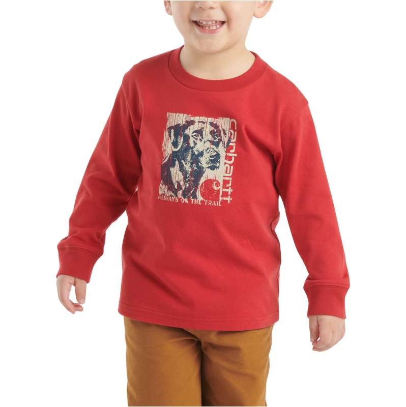 Carhartt  Chili Pepper Boys' Long-Sleeve Dog T-Shirt (Infant/Toddler/Child)