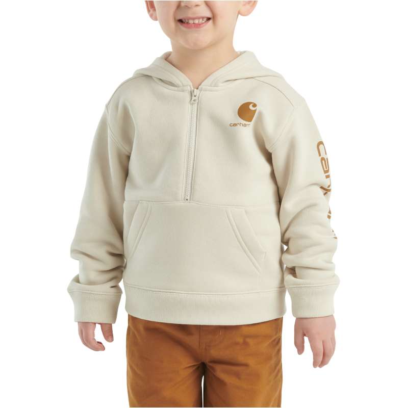 Boys Long Sleeve Half Zip Sweatshirt Infant Toddler 4T Carhartt