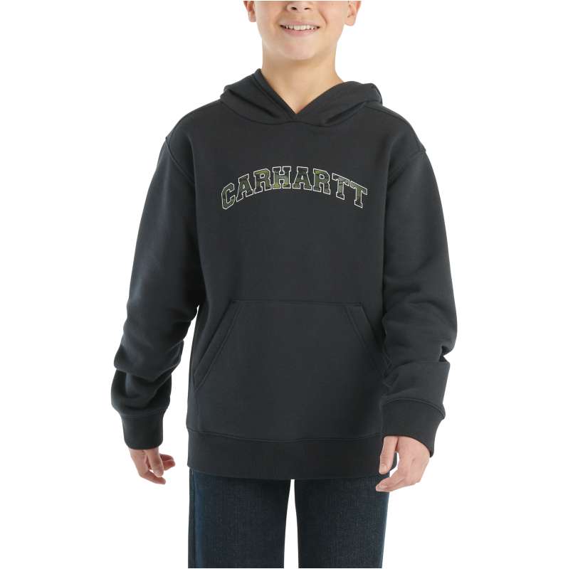 Carhartt  Black Boys' Long-Sleeve Graphic Sweatshirt (Child/Youth)