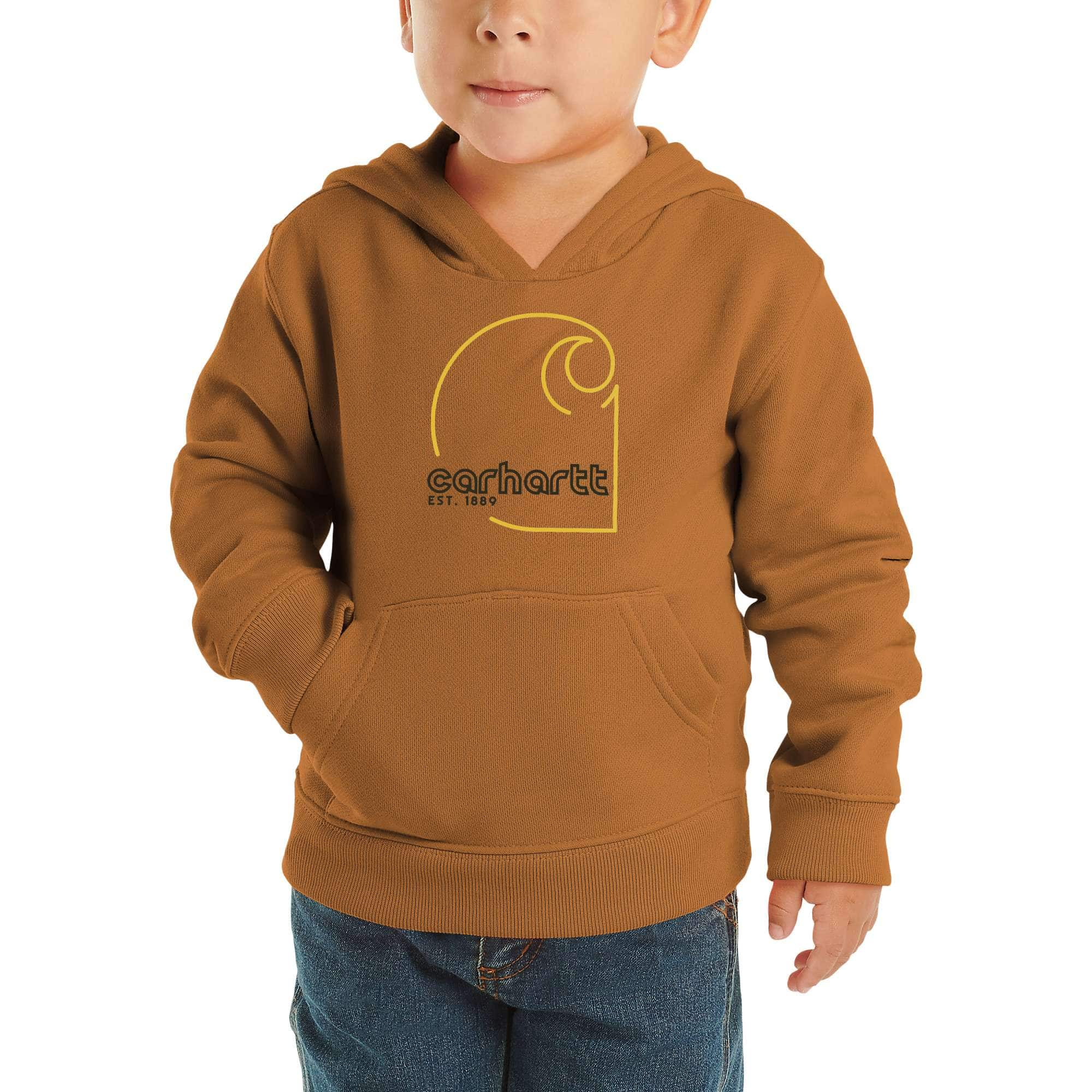 Additional thumbnail 1 of Boys' Long Sleeve Graphic Sweatshirt (Toddler/Child/Youth)