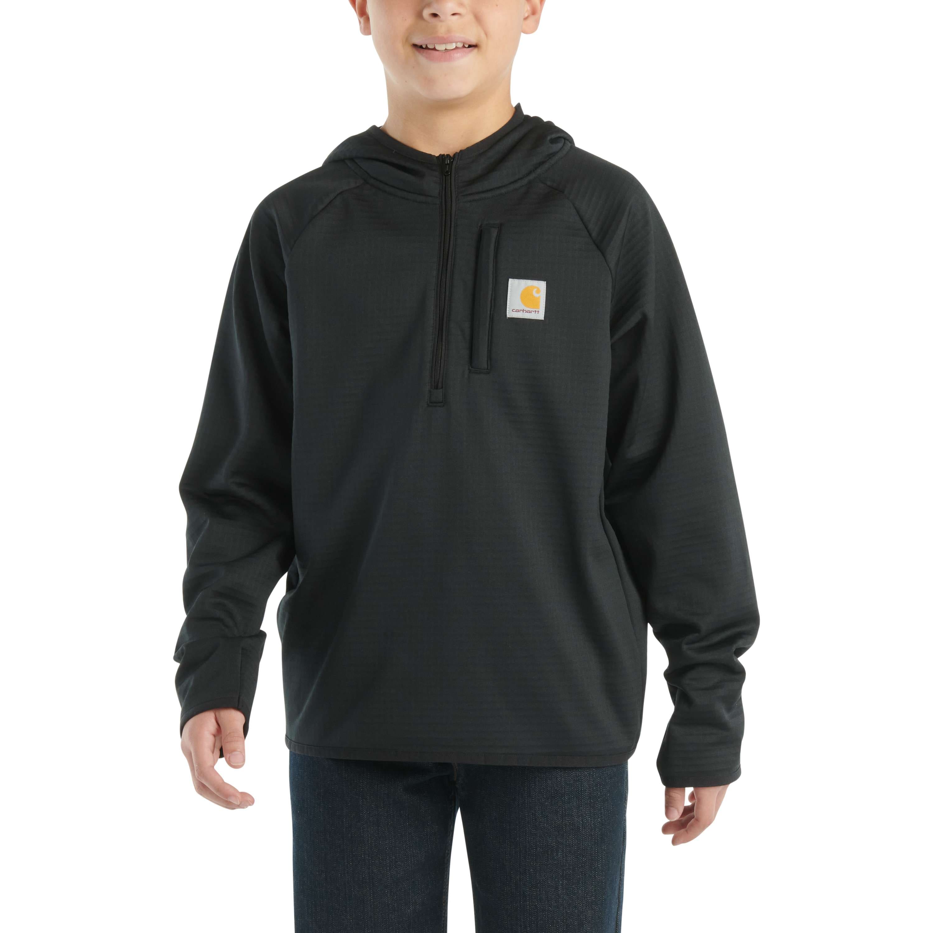 Additional thumbnail 1 of Boys' Long-Sleeve Quarter Zip Sweatshirt (Child/Youth)