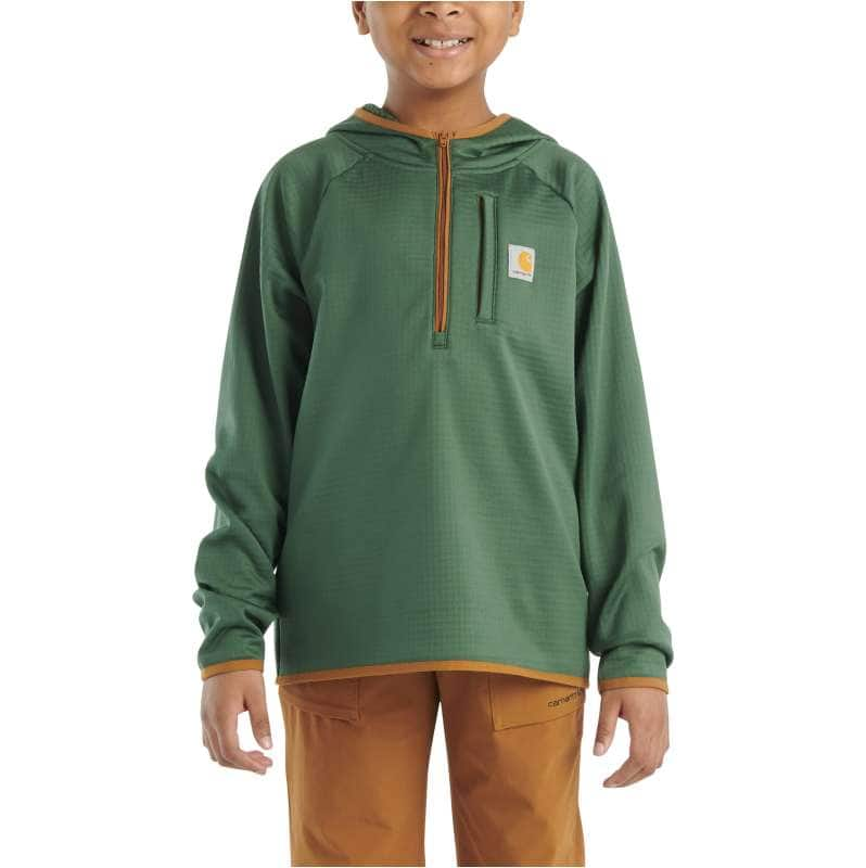 Carhartt  Greenland Boys' Long-Sleeve Quarter Zip Sweatshirt (Child/Youth)