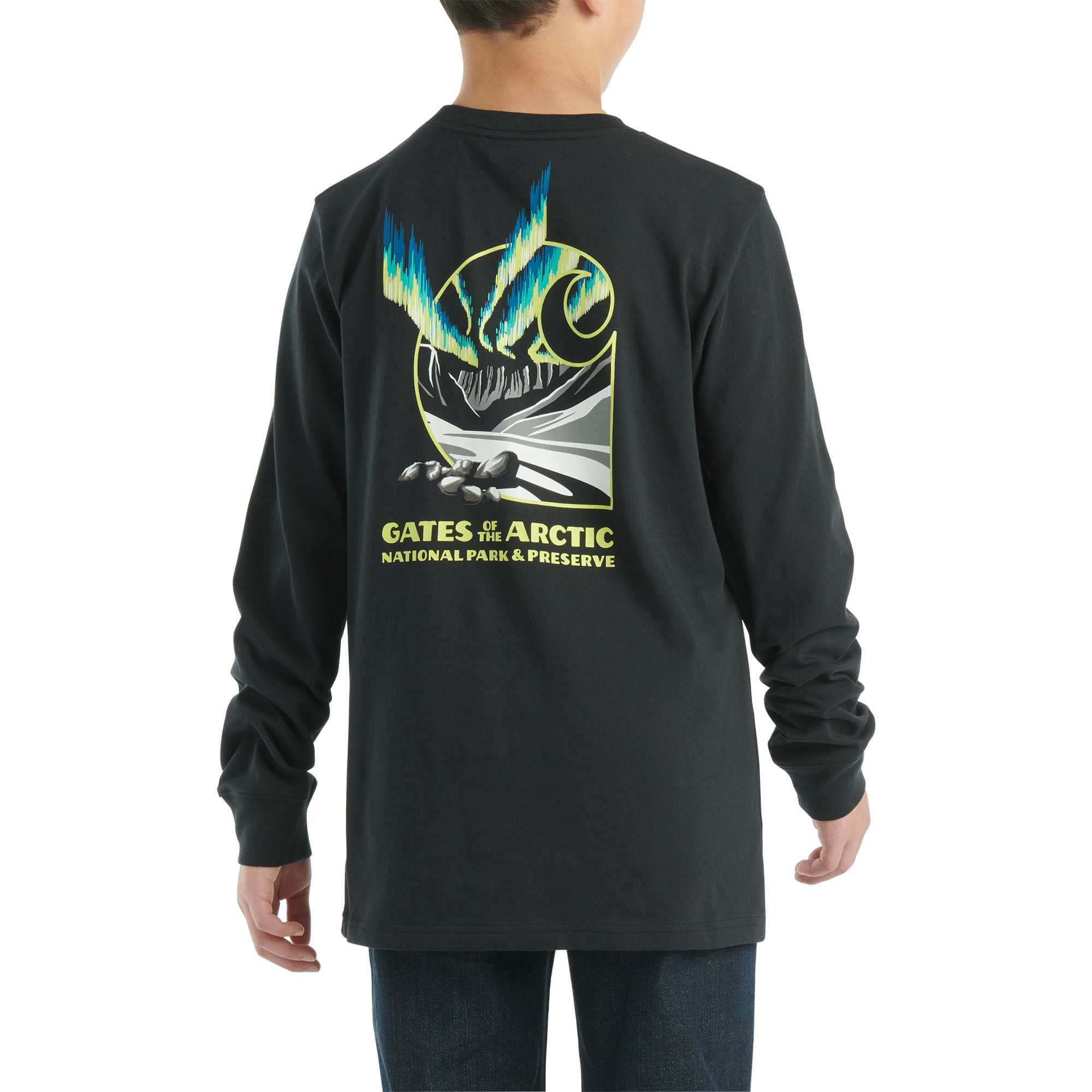 Carhartt Kids' Long-Sleeve Gates of The Artic Graphic T-Shirt (Toddler/Child/Youth)