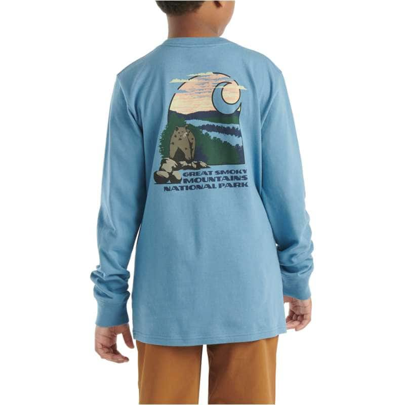 Carhartt  Thundercloud Kids' Long-Sleeve Smoky Mountains Graphic T-Shirt (Toddler/Child/Youth)