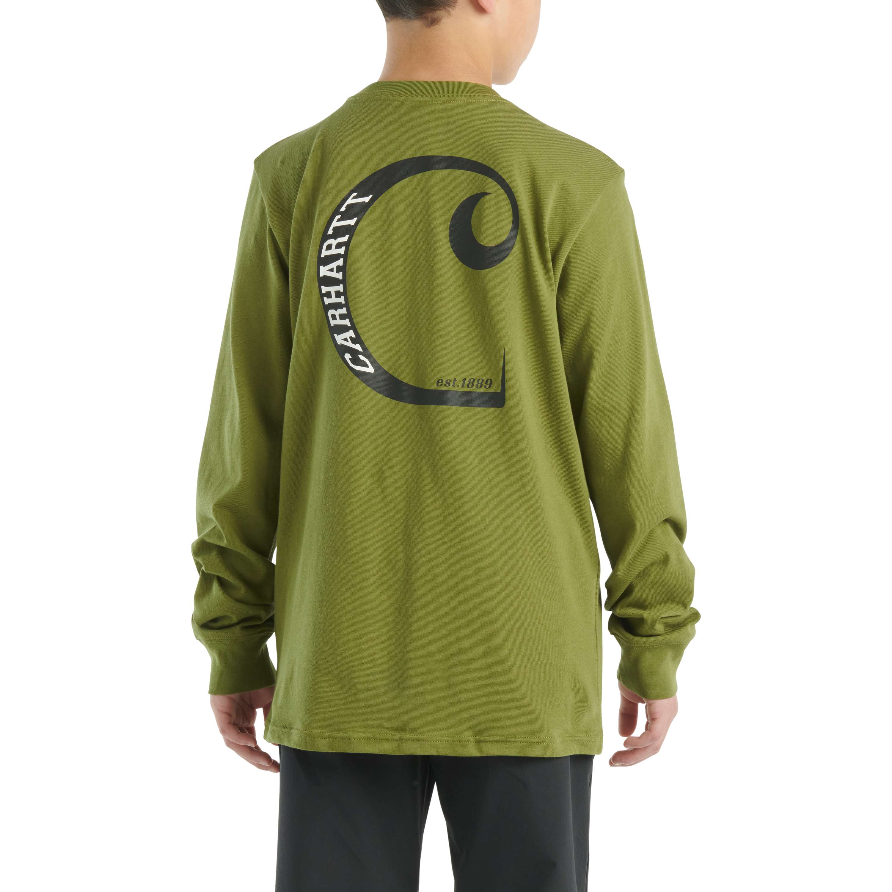 Carhartt Boys' Long-Sleeve Graphic Pocket T-Shirt (Child/Youth)