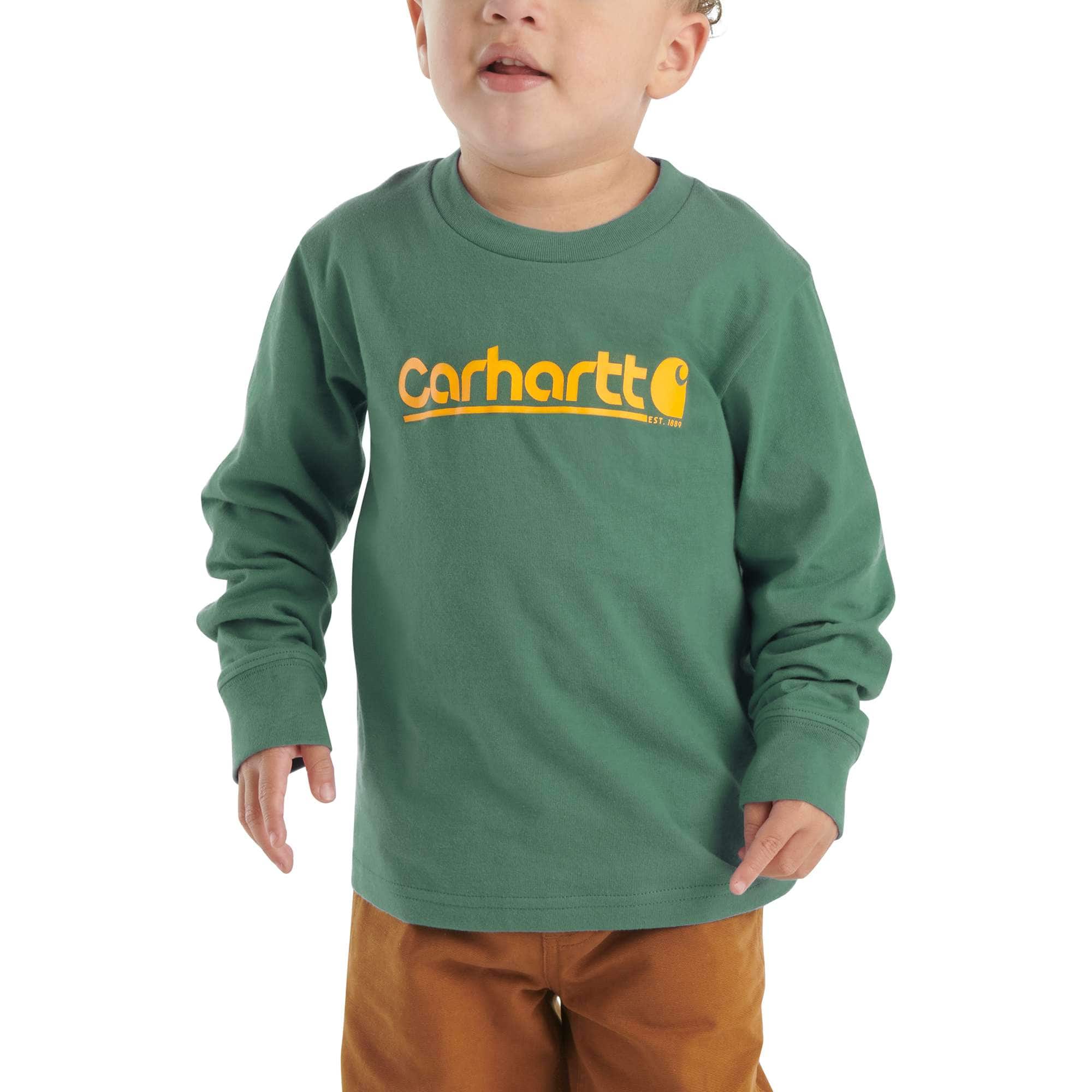 Carhartt Boys' Long-Sleeve Graphic T-Shirt (Toddler/Child/Youth)