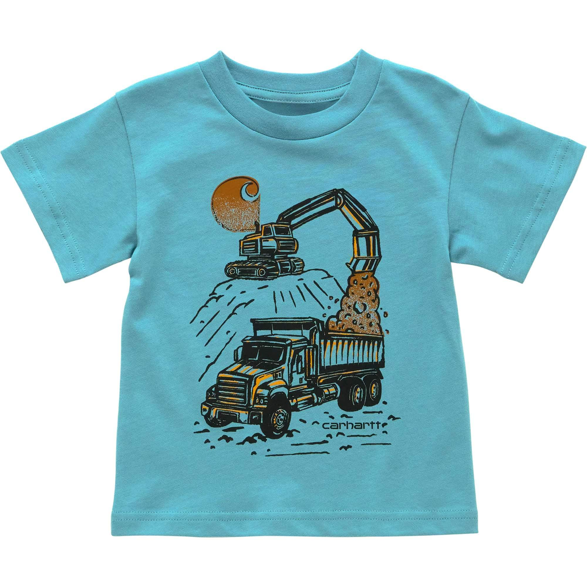 Additional thumbnail 1 of Boys' Short Sleeve Construction T-Shirt (Toddler)