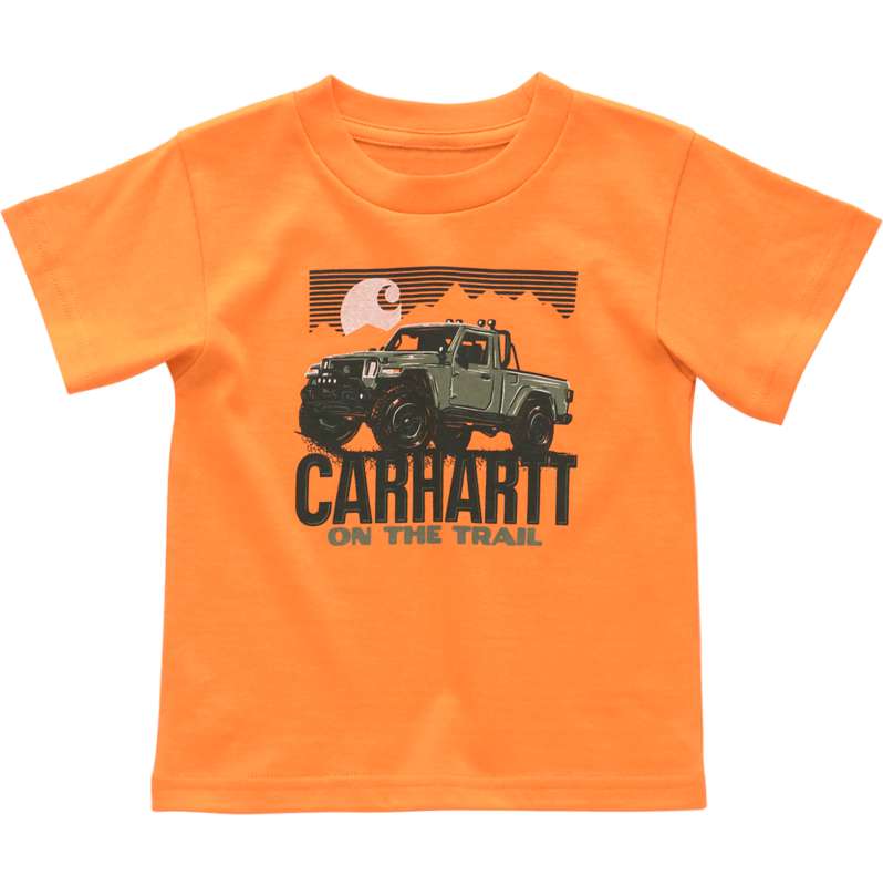 Carhartt  Hazy Sunshine Boys' Short Sleeve Trail T-Shirt(Infant/Toddler/Child)