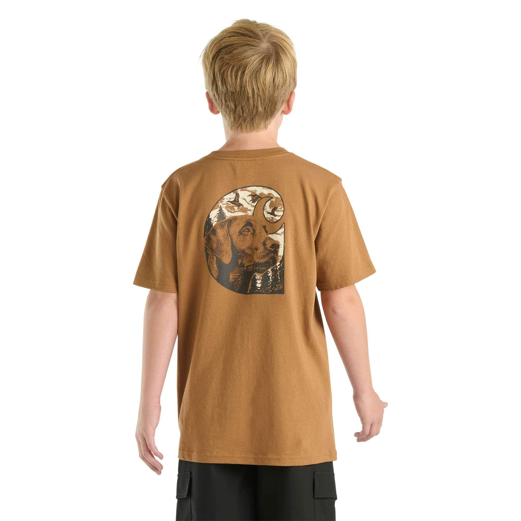 Additional thumbnail 1 of Boys' Short Sleeve Pocket Dog T-Shirt (Toddler/Child/Youth)