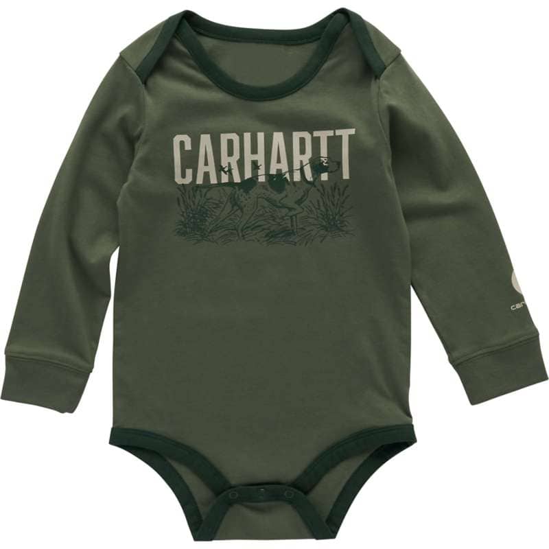 Boys' Long Sleeve Dog Pocket T-Shirt (Child/Youth)