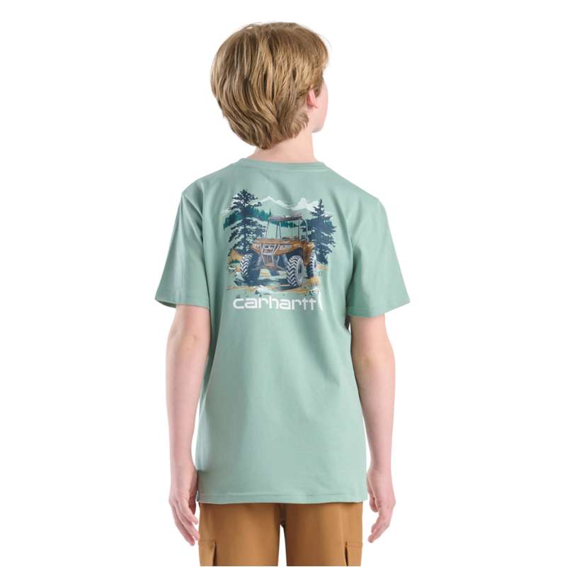 Carhartt  Patina Boys' Short Sleeve Vehicle Pocket T-Shirt (Child/Youth)