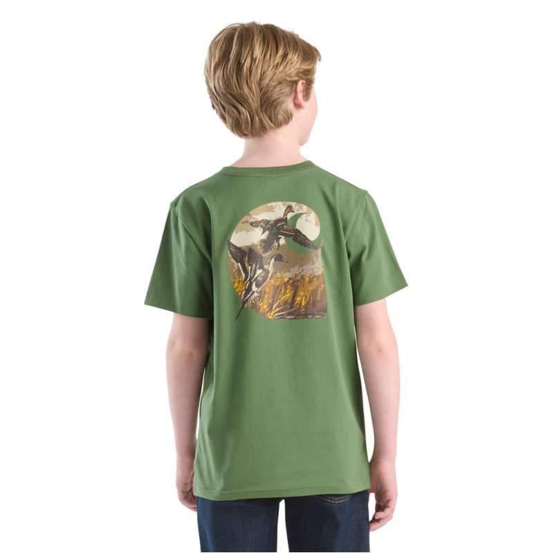 Carhartt  Oak Leaf Boys' Short Sleeve Duck Pocket T-Shirt (Child/Youth)