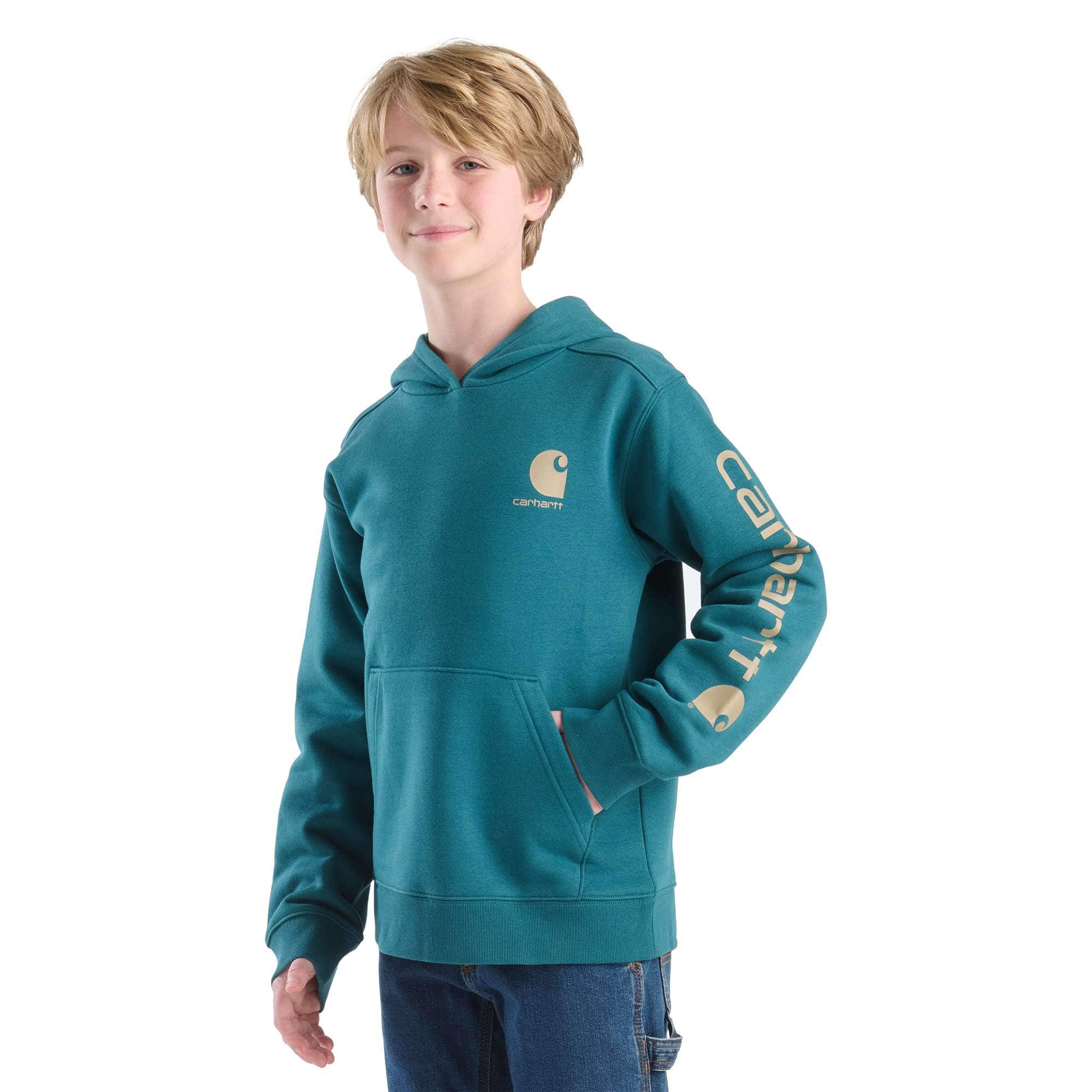 Additional thumbnail 1 of Boys' Long Sleeve Graphic Sweatshirt (Child/Youth)