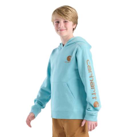 Детские худи Carhartt Boys' Long Sleeve Graphic Sweatshirt (Child/Youth)