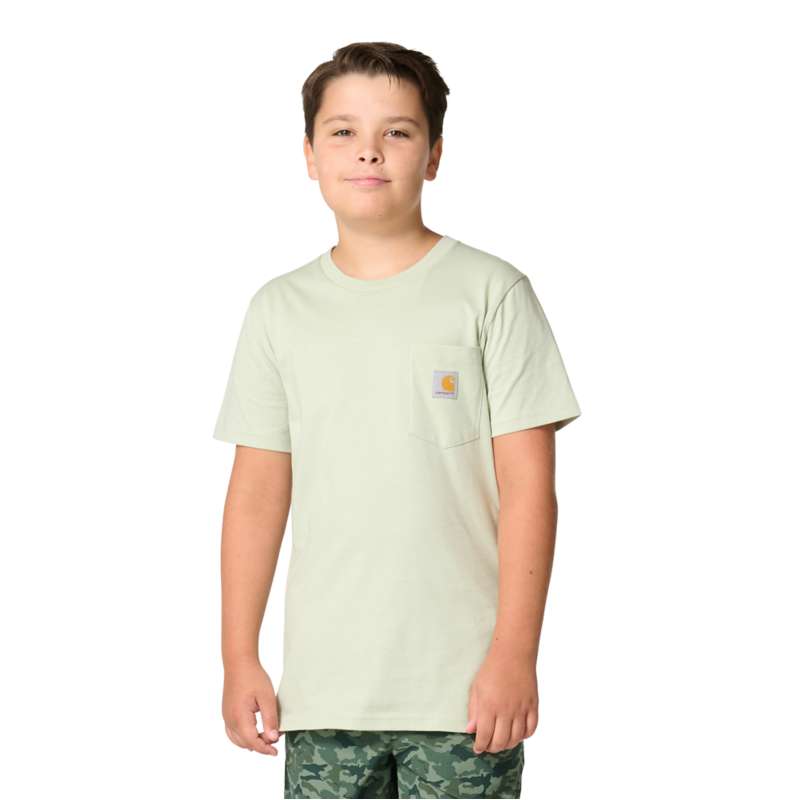 Carhartt  Tender Greens Boys' Short Sleeve Pocket T-Shirt (Child/Toddler/Youth)
