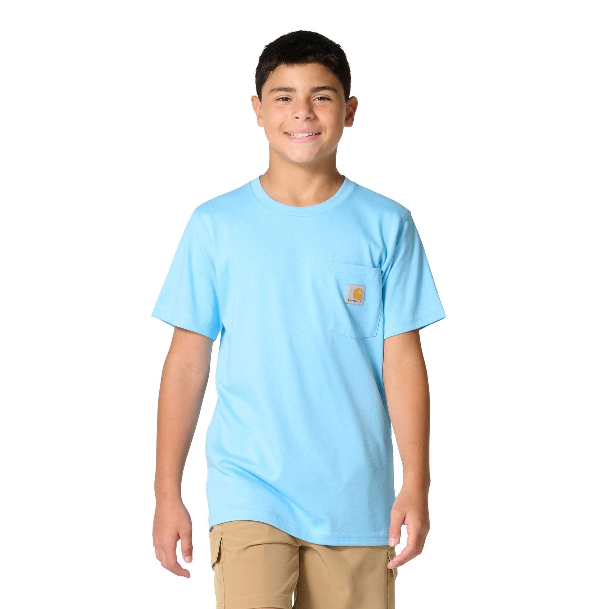 Carhartt Boys' Short Sleeve Pocket T-Shirt (Child/Toddler/Youth)