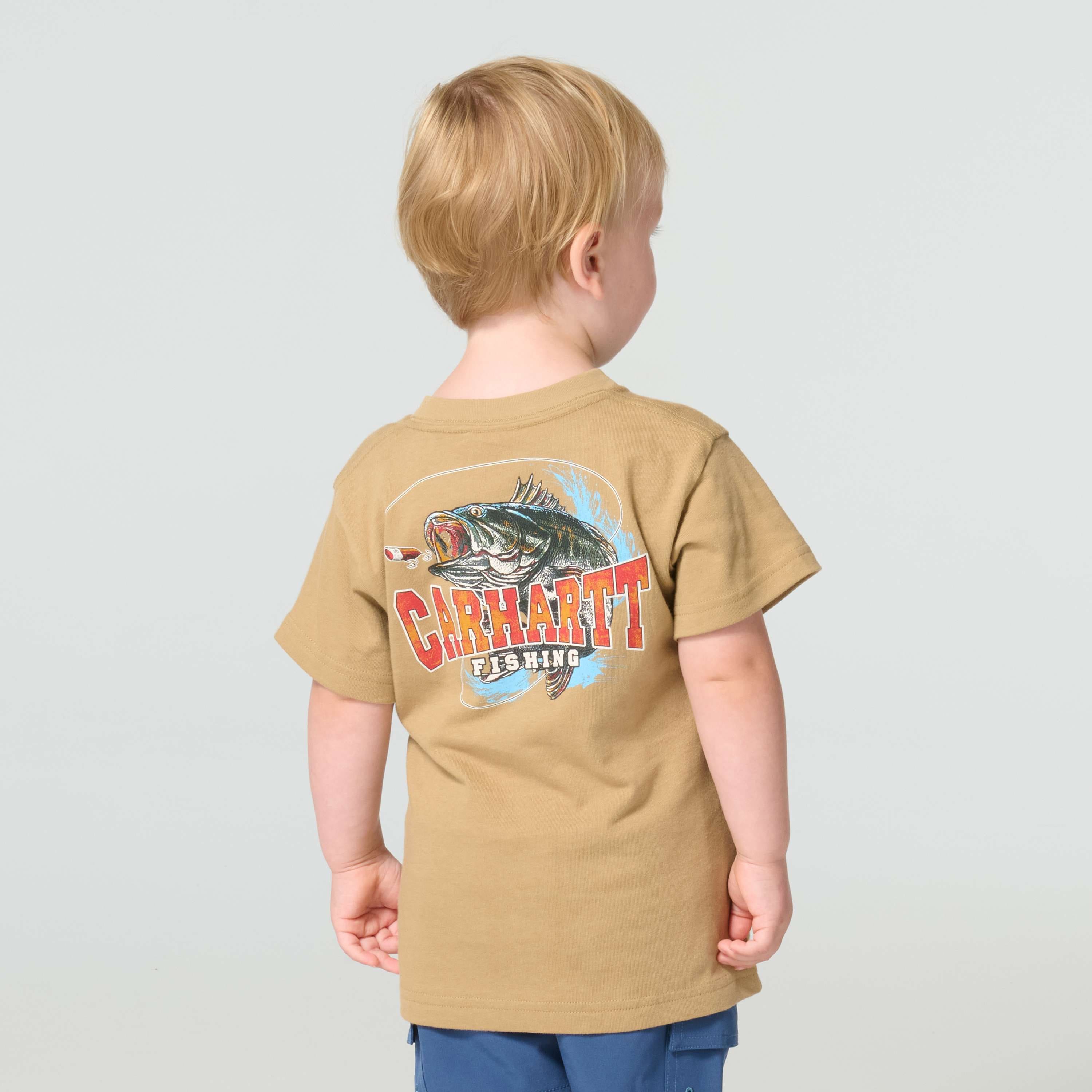 Carhartt Boys' Short Sleeve Fish Tee (Child/Toddler/Youth)