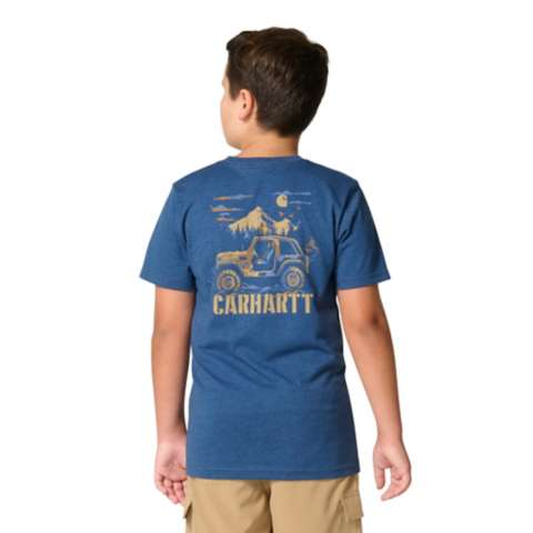 Детские футболки Carhartt Boys' Short Sleeve Vehicle Tee (Child/Youth)