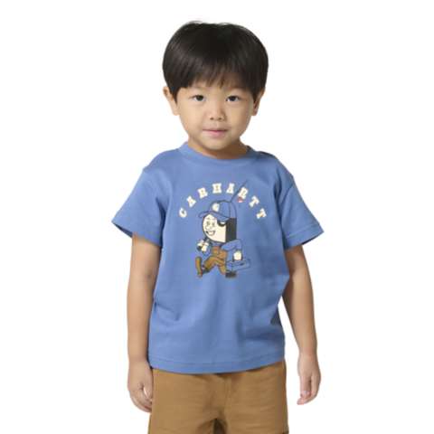 Детские футболки Carhartt Boys' Short Sleeve Logo Tee (Child/Toddler/Youth)
