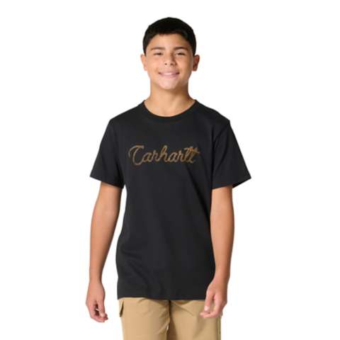 Детские футболки Carhartt Boys' Short-Sleeve Logo T-Shirt (Child/Youth)