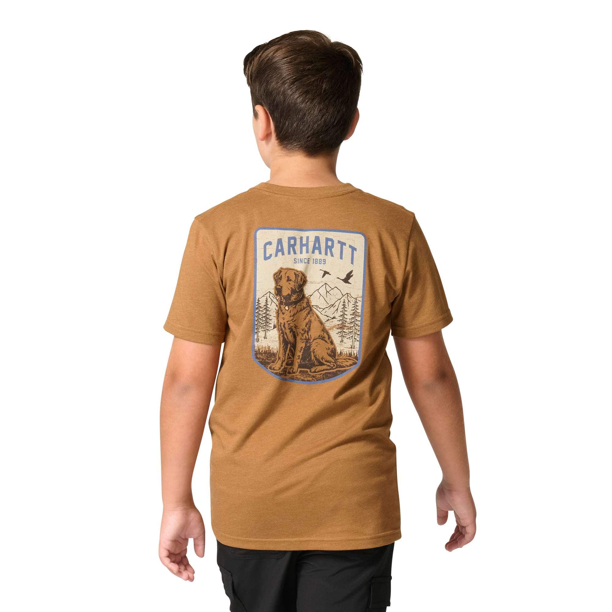 Carhartt Boys' Short Sleeve Dog Tee (Child/Toddler/Youth)