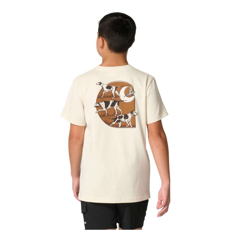 Carhartt  Chalk Boys' Short Sleeve Dog Tee (Child/Youth)