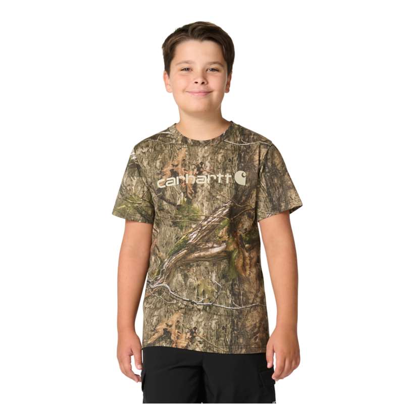 Carhartt  Mossy Oak Country DNA Boys' Short Sleeve Camo T-Shirt (Child/Youth)