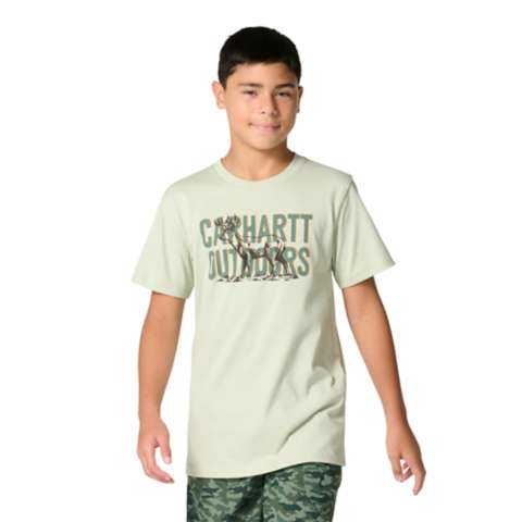 Детские футболки Carhartt Boys' Short Sleeve Deer Tee (Child/Youth)