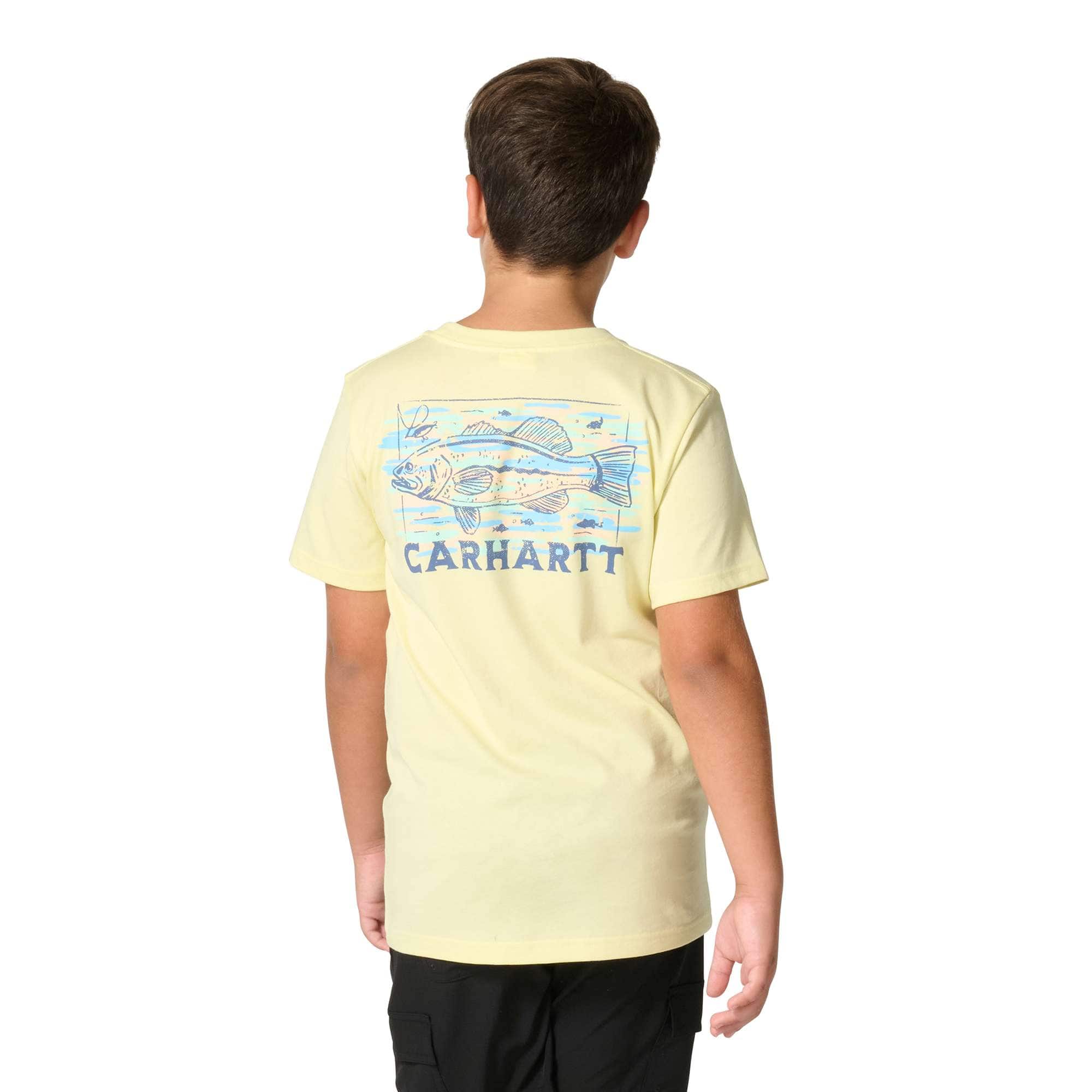 Carhartt Boys' Short Sleeve Fish Tee (Child/Toddler/Youth)